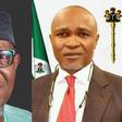 Julius ihonvbere and Kingsley Chinda (Credit: The Nation Newspaper)
