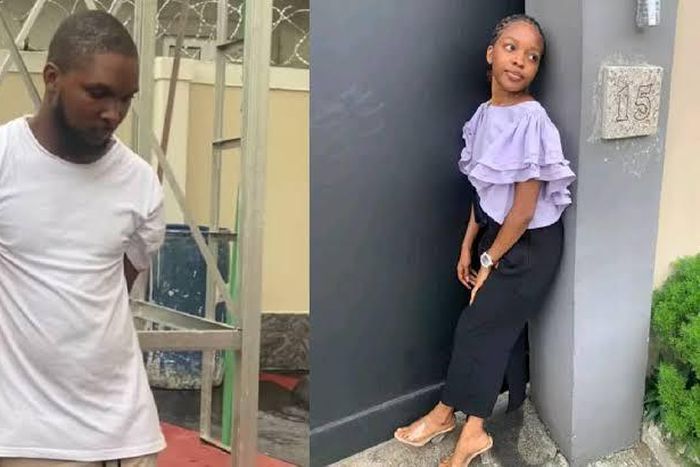 The suspect (left) and the victim (right)