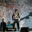 Michael Jackson's 1993 military-style jacket and gold harness suit jacket with gold is still one of the most iconic Super Bowl halftime show costumes.
