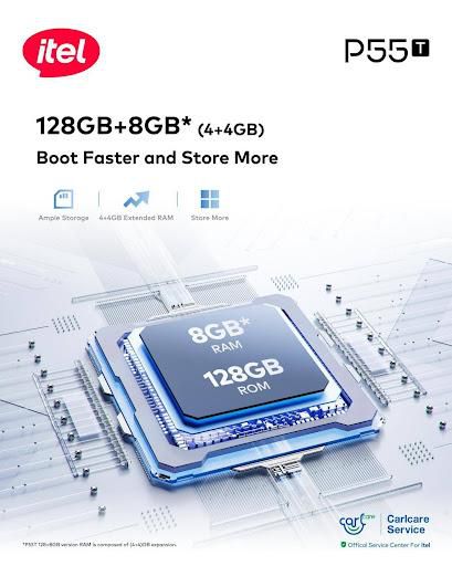 itel launches itel P55T smartphone with Android 14 Go edition, long-lasting battery