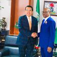 Mexican Ambassador to Nigeria, Mr Alfredo Ortiz, FCT Minister, Barrister Nyesom Wike [NAN]