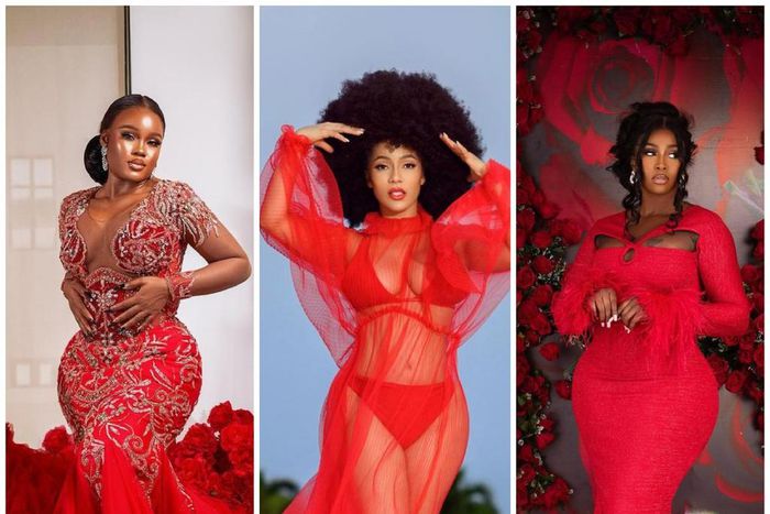 Valentine themed photoshoots (Instagram)