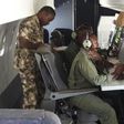 Nigeria Air force officers in a war plane, launching assault on Boko Haram