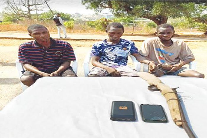 Police arrest 3-night guards for gang-raping lady for 4 hours