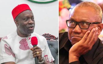 Governor of Anambra State Charles Soludo and the Presidential candidate of the Labour Party, Peter Obi (KanyiDaily)