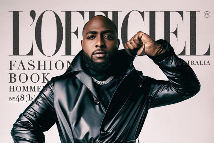 Davido on the cover of L'Officiel [L'Officiel]