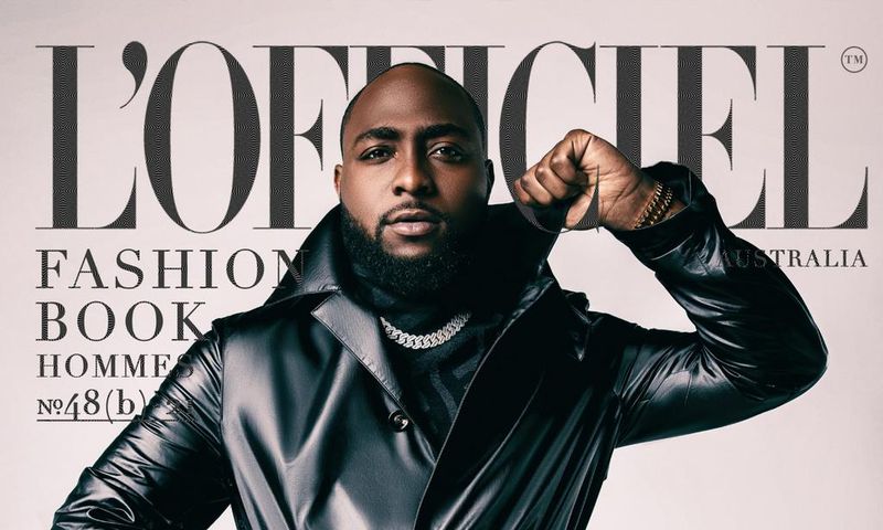 Davido on the cover of L'Officiel [L'Officiel]