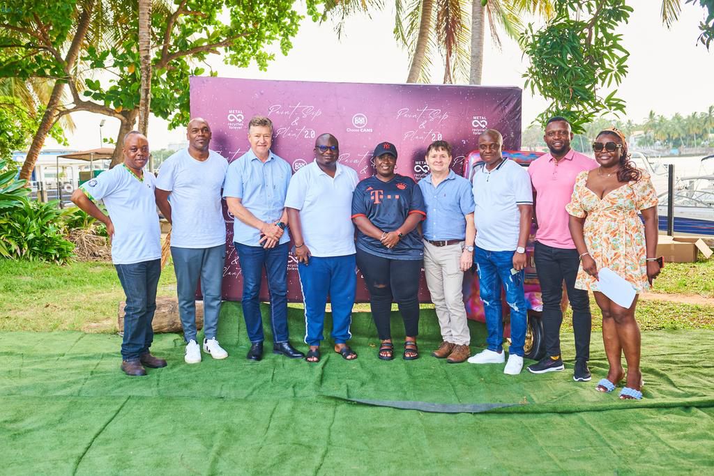 CANDO! Nigeria hosts its second Paint, Sip, and Plant event