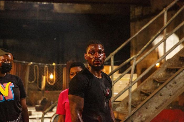 Tobi Bakre as Obalola on 'Gangs of Lagos' [Instagram/TobiBakre]