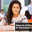 University of Oxford masters scholarships for international students