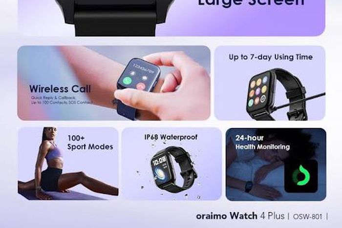 oraimo Watch 4 Plus: Unlocking the power of wearable technology