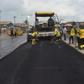 Picture showing officials of the Lagos State Public Works Corporation (LSPWC) during road rehabilitation in the Iju area of the state. [PM News]
