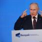 Russian President Vladimir Putin speaks during his annual meeting with participants of the Valdai Discussion Club on October 5, 2023 in Sochi, Russia.Contributor/Getty Images