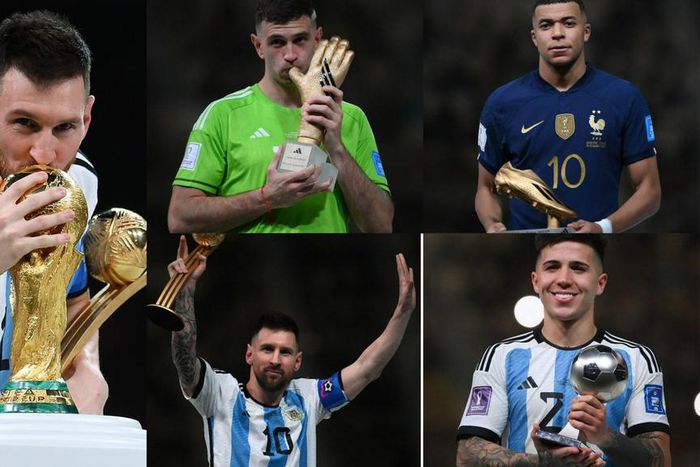 Messi beats Mbappe to World Cup Golden Ball award