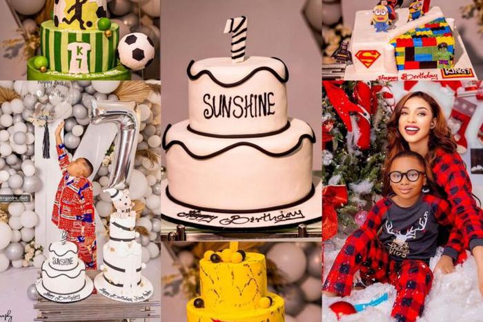 Tonto Dikeh's son cake [Kemi Filani]