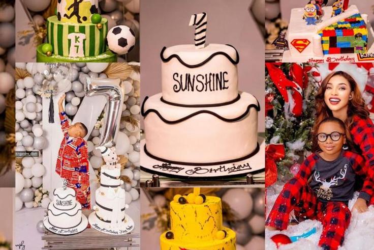 Tonto Dikeh's son cake [Kemi Filani]