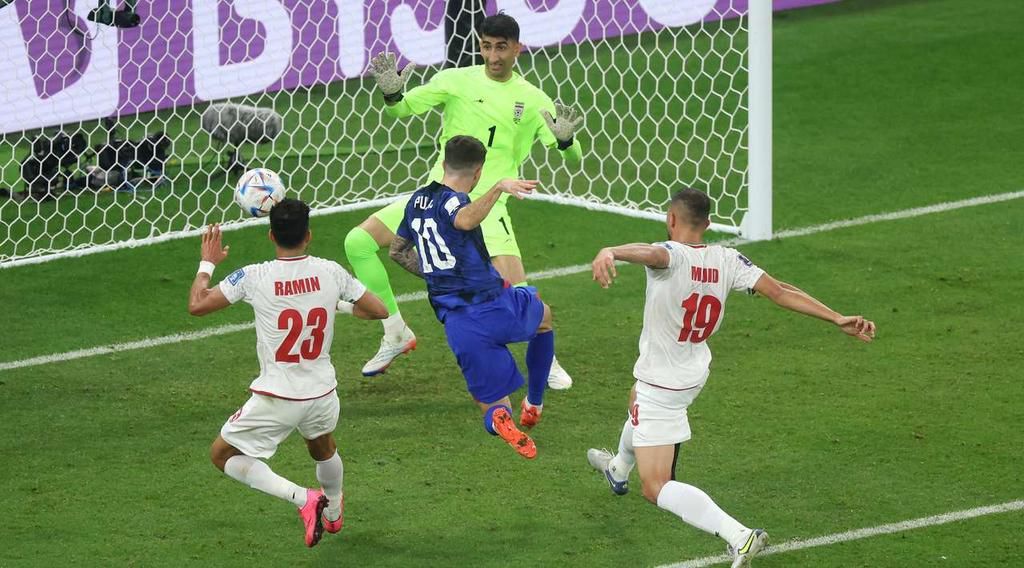 Christian Pulisic score USA's only goal as the Americans made the round of 16 of the Qatar 2022 FIFA World Cup at the expense of Iran