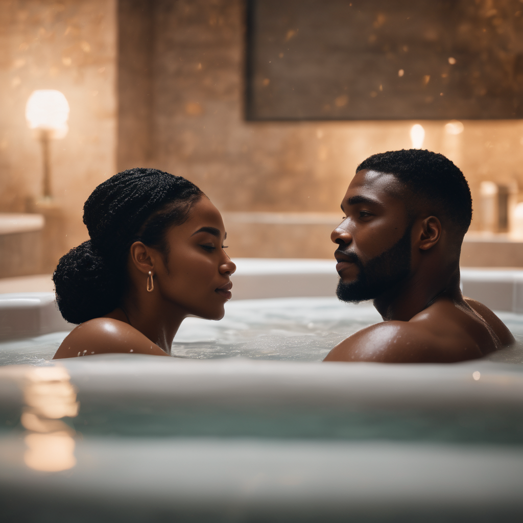 11 reasons to have a couple's bath before bedtime romance
