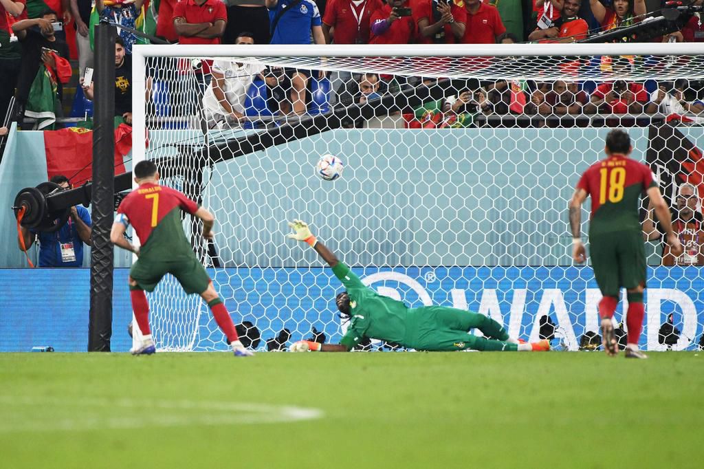 Ronaldo became the first man to score in five World Cup tournaments