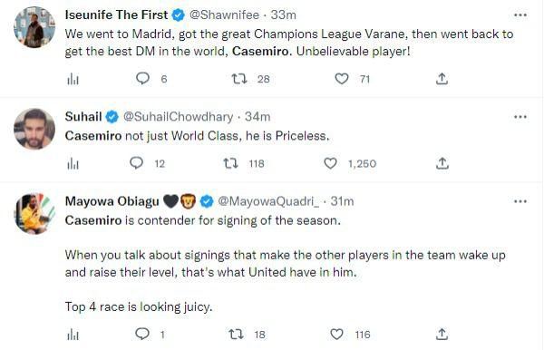 Social Media Reactions/Manchester United vs Nottingham Forest