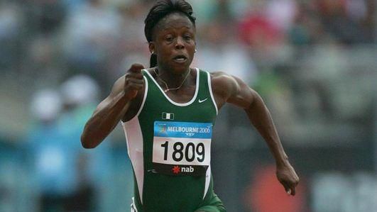 Endurance Ojokolo during her active years for Nigeria