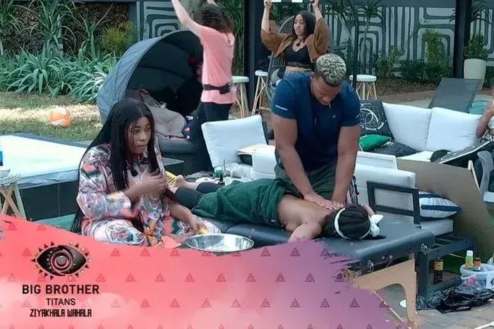 Olivia struggles with Tails of House punishment [DSTV]