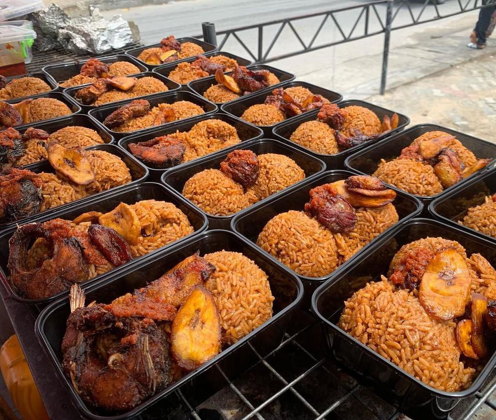 The Jollof Rice by Liviamaks Kitchen is the best in Lagos