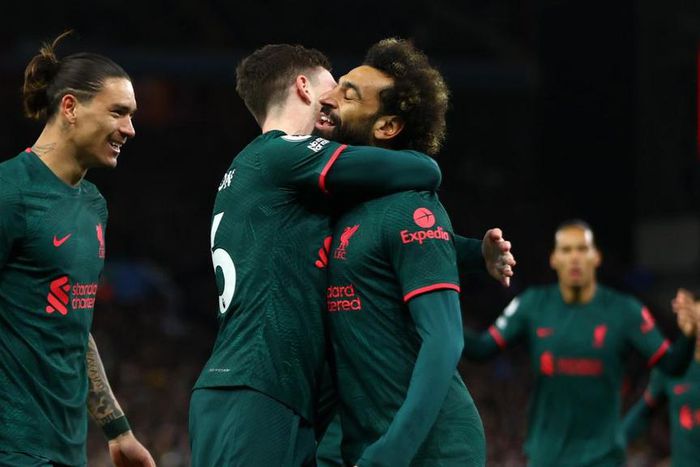 Salah shines to lead Liverpool to victory against Villa