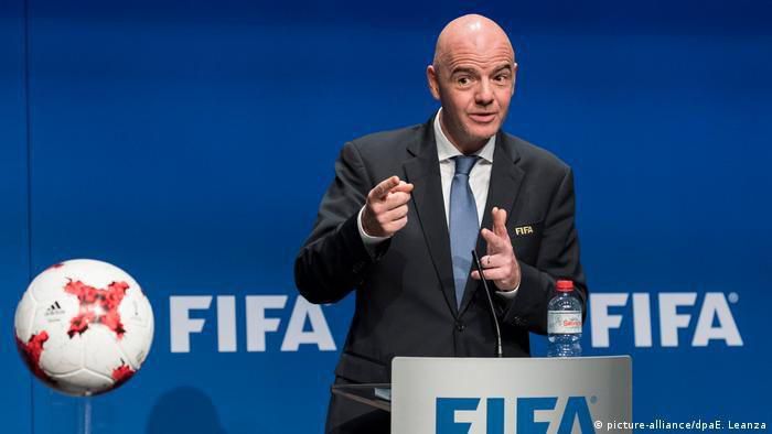 FIFA president Gianni Infantino