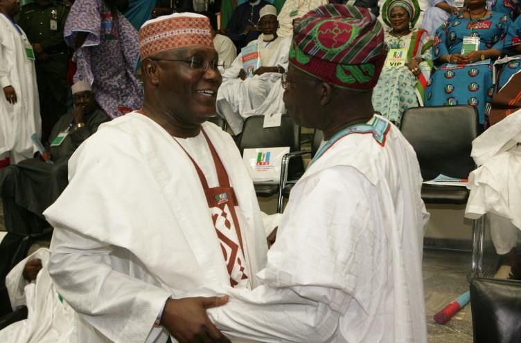 Alhaji Abubakar Atiku and Bola Ahmed Tinubu. (Punch)