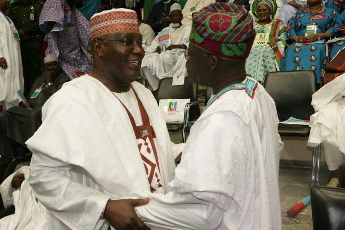 Alhaji Abubakar Atiku and Bola Ahmed Tinubu. (Punch)