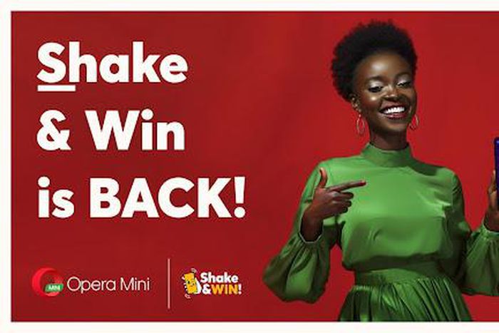 Browse the web with Opera's 'Shake and Win" campaign and get 100,000 prizes