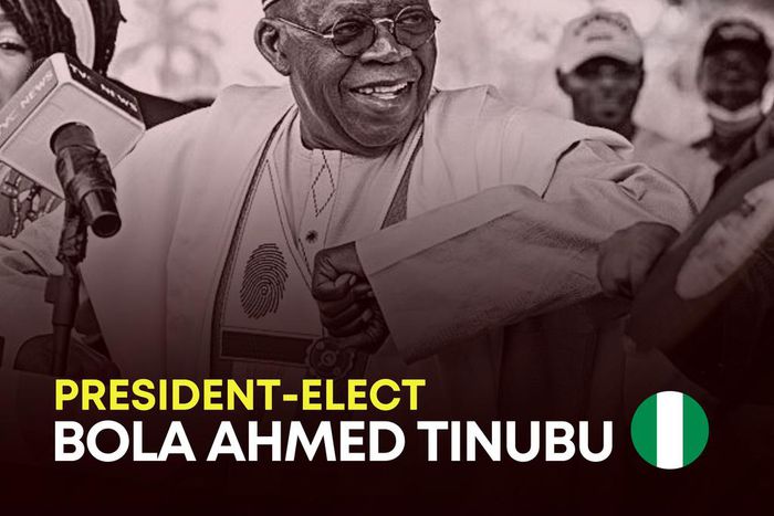 Bola Tinubu is Nigeria's president-elect