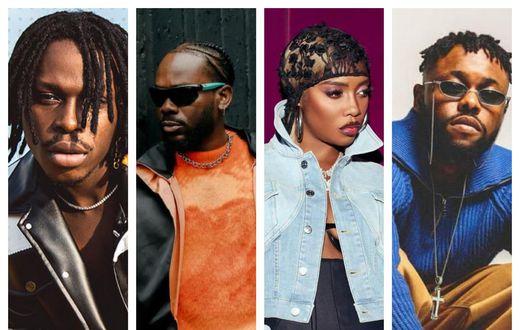 Fireboy, Adekunle Gold, Tiwa Savage, Lojay