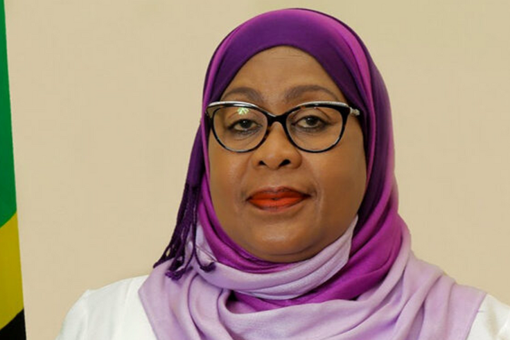 Tanzanian President Samia Suluhu Hassan