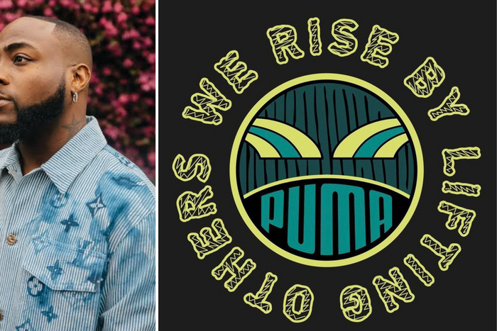 Puma and Davido's 'We Rise By Lifting Others' collection could be officially launched at a later date
