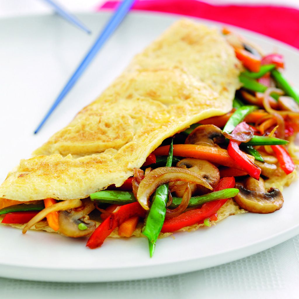 Vegetable omelette