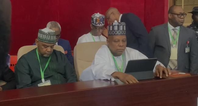 Vice president Kashim Shettima is among top dignitaries present in court [Channels TV]