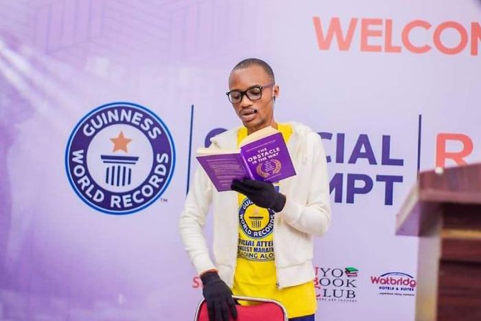 Meet the Nigerian man looking to break another elusive Guinness World Record
