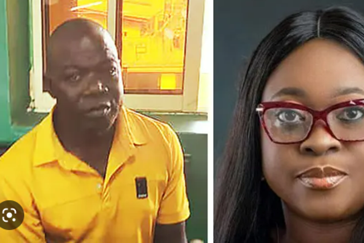 Drambi Vandi allegedly murdered Bolanle Raheem, a pregnant lawyer on Chistmas day in Lagos (Vanguard)