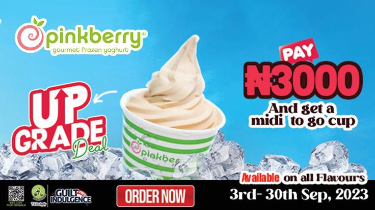Savour the sweetness of Pinkberry's Froyo Thrills this September!