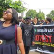 Members of Ikeja, Ikorodu, Badagry and Epe branches of the Nigerian Bar Association during a protest march against police brutality in Lagos on Thursday [NAN]