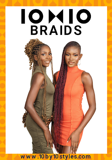 10 by 10 style braids