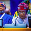 President Bola Tinubu at his AU meeting in Kenya. [Presidency]