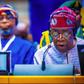 President Bola Tinubu at his AU meeting in Kenya. [Presidency]
