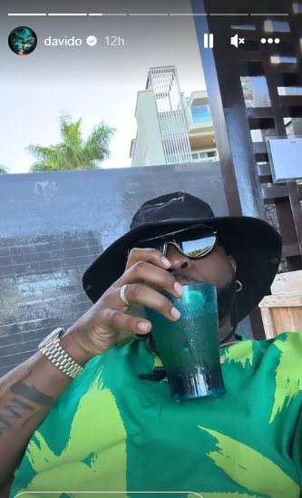 Davido has still not responded to any of Teebillz's claims [Instagram/Davido]