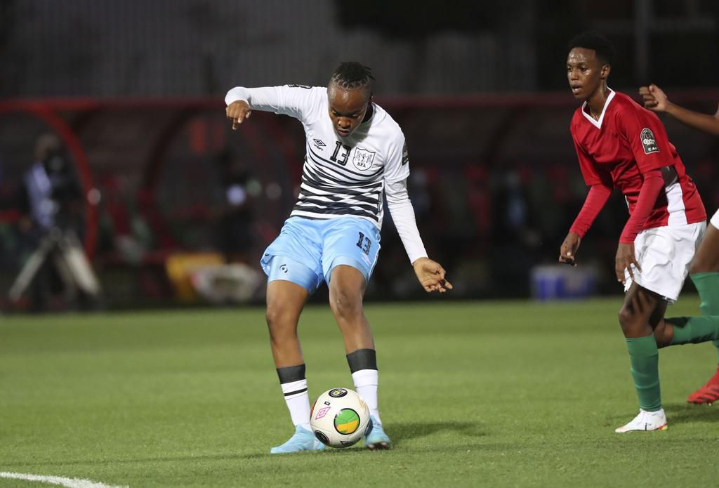 Dithebe lets fly against Burundi.