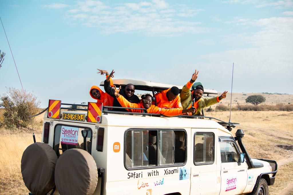 Safari with Xiaomi winners experience the iconic African wilderness, Maasai Mara.