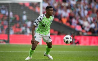Shehu Abdullahi of Nigeria during the International Friendly Länderspiel match between England and Nigeria at Wembley Stadium