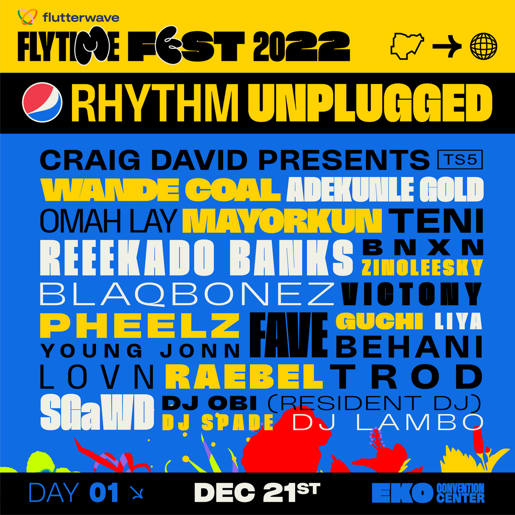 Flytime Fest 2022 announces Pepsi Rhythm Unplugged lineup